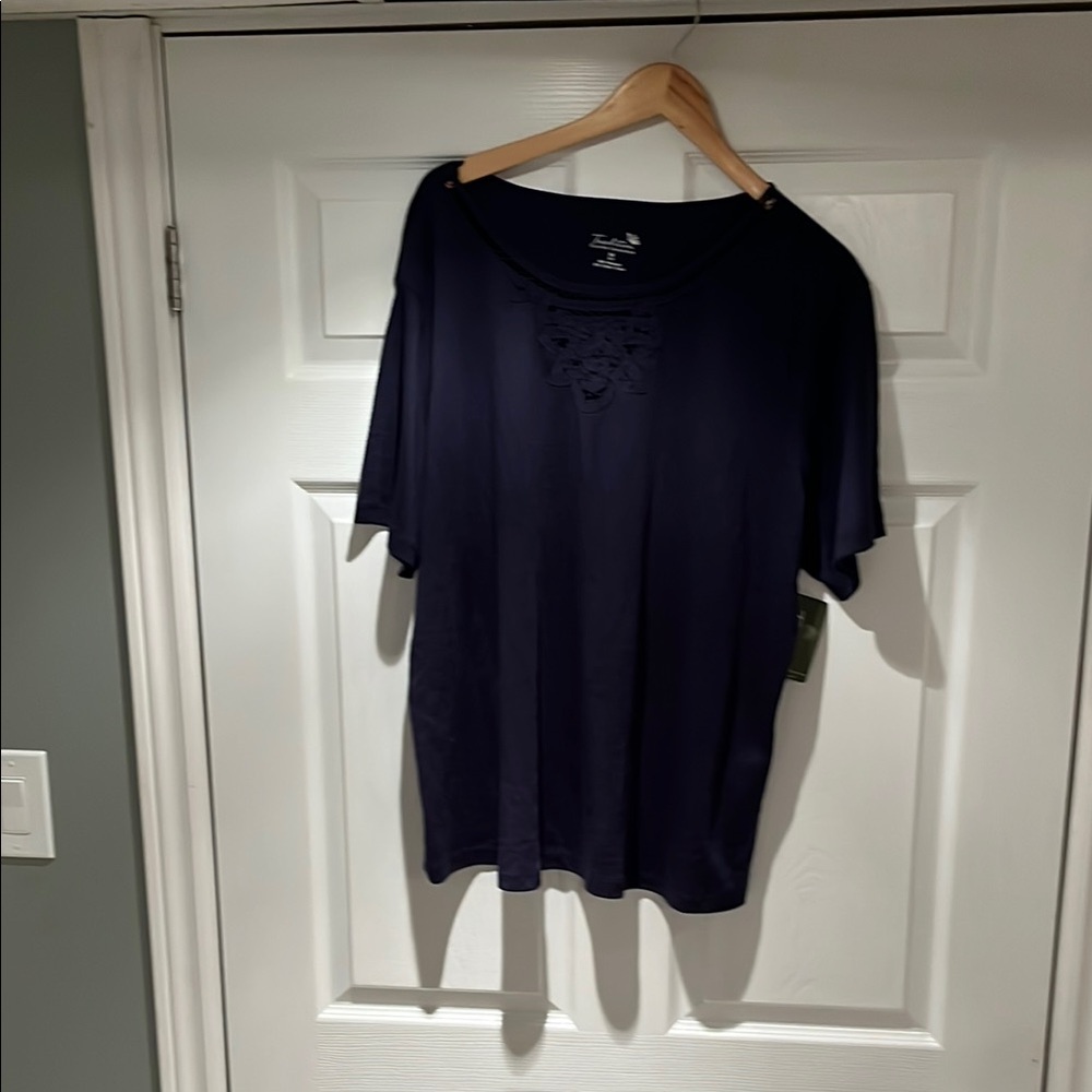 Tradition Navy Blue Women's Top